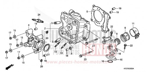 CULASSE PES125R8 de 2008